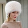 Stylish Travel Hat Breathable Elegant Hat Simple Street Hat Handmade Playfulness for Enhances Warmth During Fall Winter