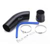 3"  76mm Universal Car Racing Cold Air Intake System Turbo Induction Pipe Tube Kit Cone High Flow Performace Air Filter Inlet