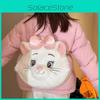 Aristocats Theme The Plush Backpack Anime Peripheral Cartoon Bag Shoulder