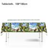 Dinosaur-Themed Children's Party Tablecloth - Thick, Oil-Proof & Decorative