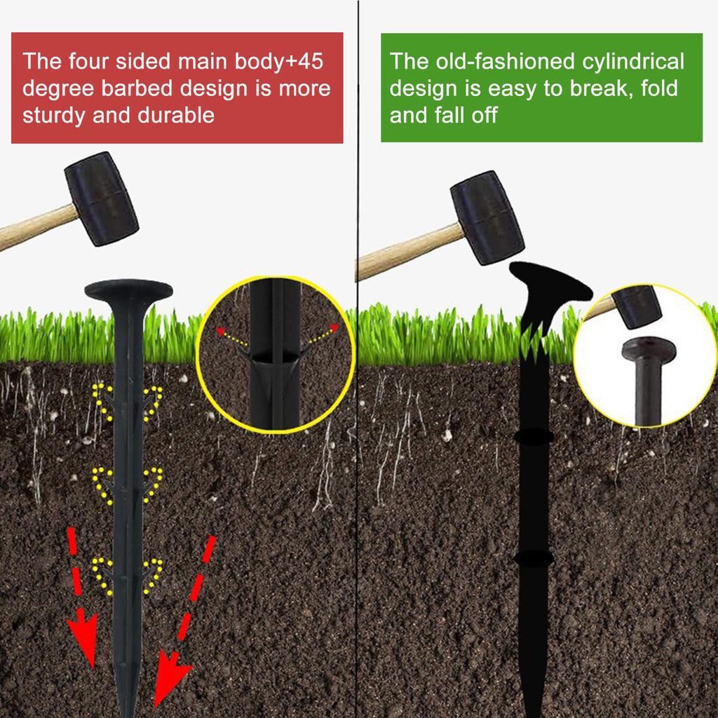 Gwoździe ogrodowe, tkanina do kontroli trawy, gwoździe do ziemi, siatka przeciwsłoneczna, tkanina do kontroli trawy, siatka do kontroli owadów, stałe gwoździe do ziemi