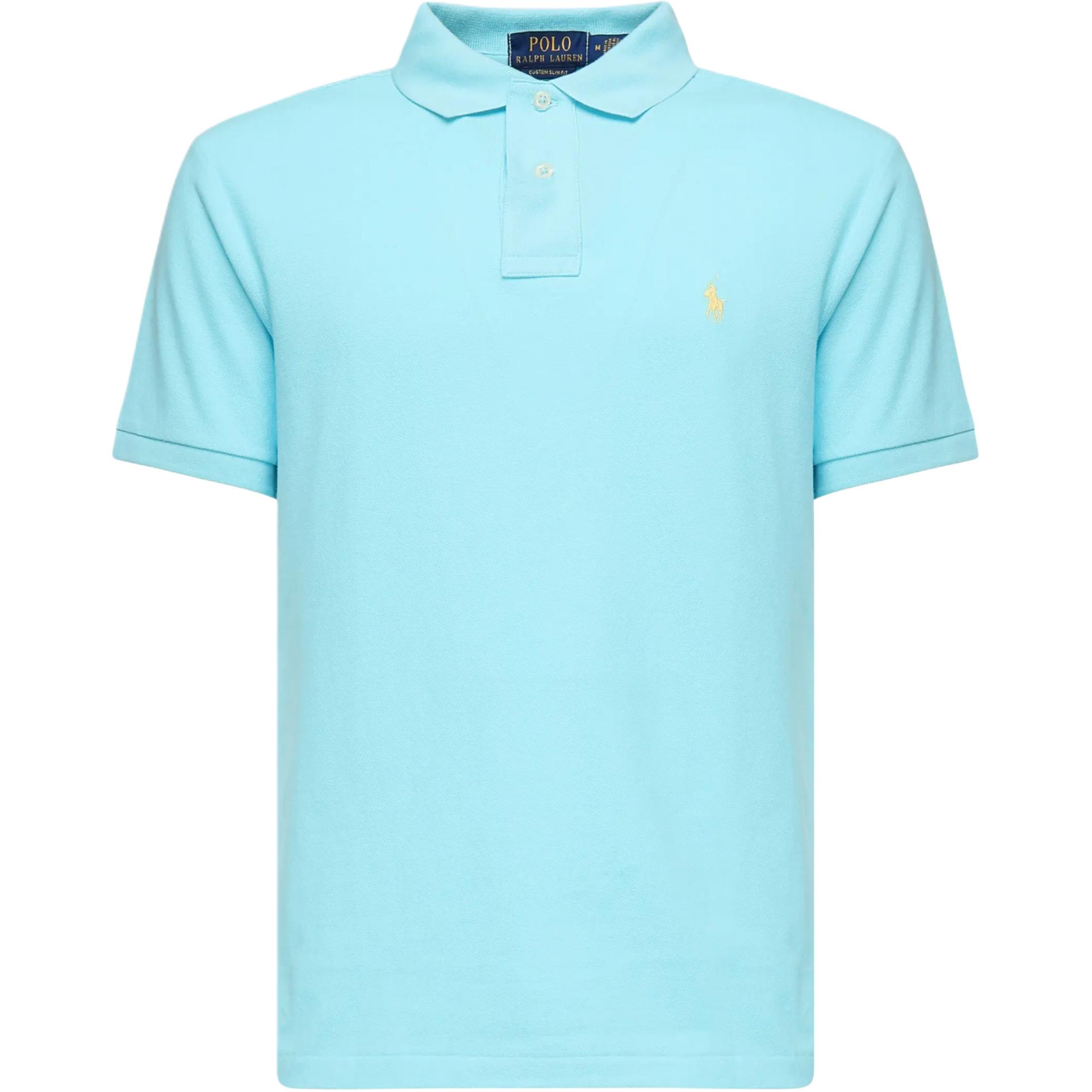 

Polo Ralph Lauren Вышитый логотип Футболка поло с коротким рукавом Мужские топы Синий 710680784-420 L