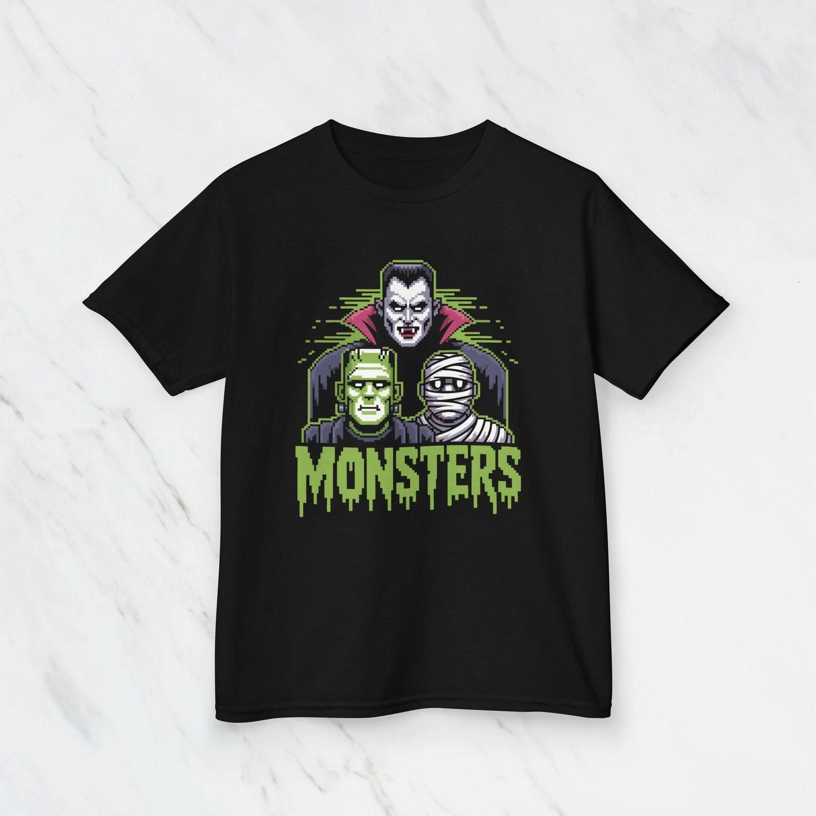 

Halloween Kids Monster Tee - Fun Spooky Clothing for Boys and Girls 2XL