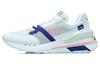 001 Cushioning Rebound Low Top Running Shoes Women's White Gray Blue AGCR184-1