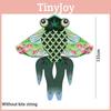 Colorful 1.2m Koi Fish Kite For Kids Handcrafted From Grid Cloth Material