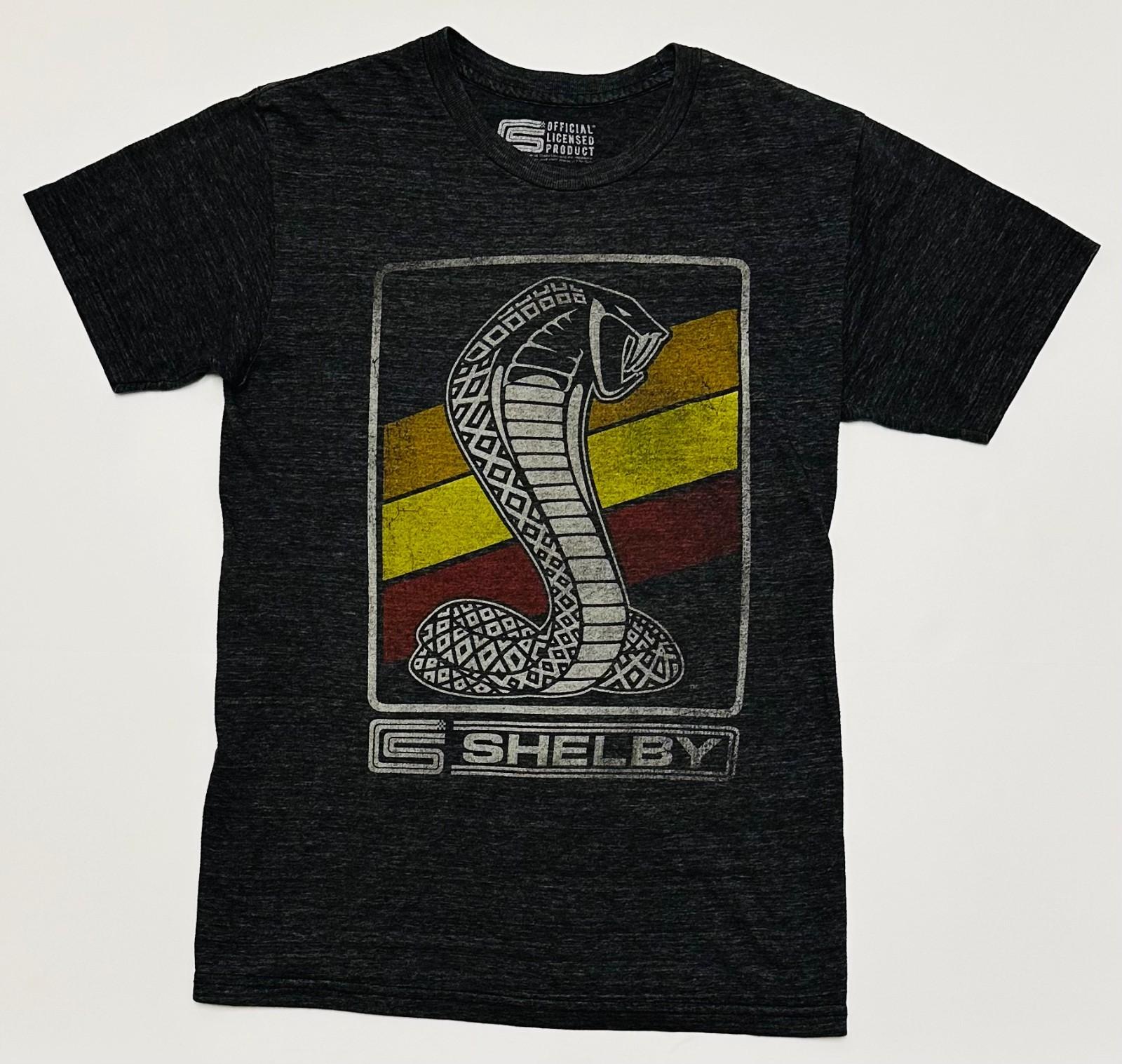 Shelby American Official Licensed Fifth Sun Gray Shelby Cobra Snake Mens S Shirt L