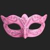 Plastic Halloween Masks Party Cosplay Props Venice Mask Personality Glitter Mask  Women