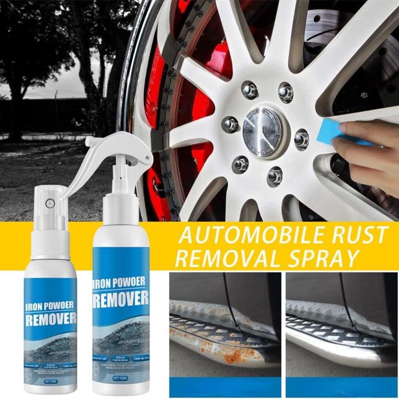 

30/100 мл Многофункциональное средство для удаления ржавчины Инструмент для очистки поверхности автомобиля Спрей для удаления ржавчины Автомобильное колесо Средство для удаления ржавчины из нержавеющей стали 686991293