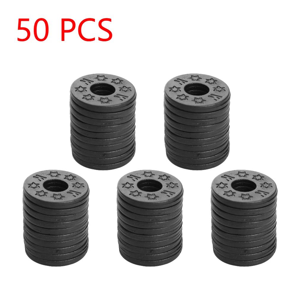 10-50Pcs Rubber Guitar Strap Locks Blocks for Acoustic Electric Guitar Bass Lightweight Music Elements Guitar Accessories