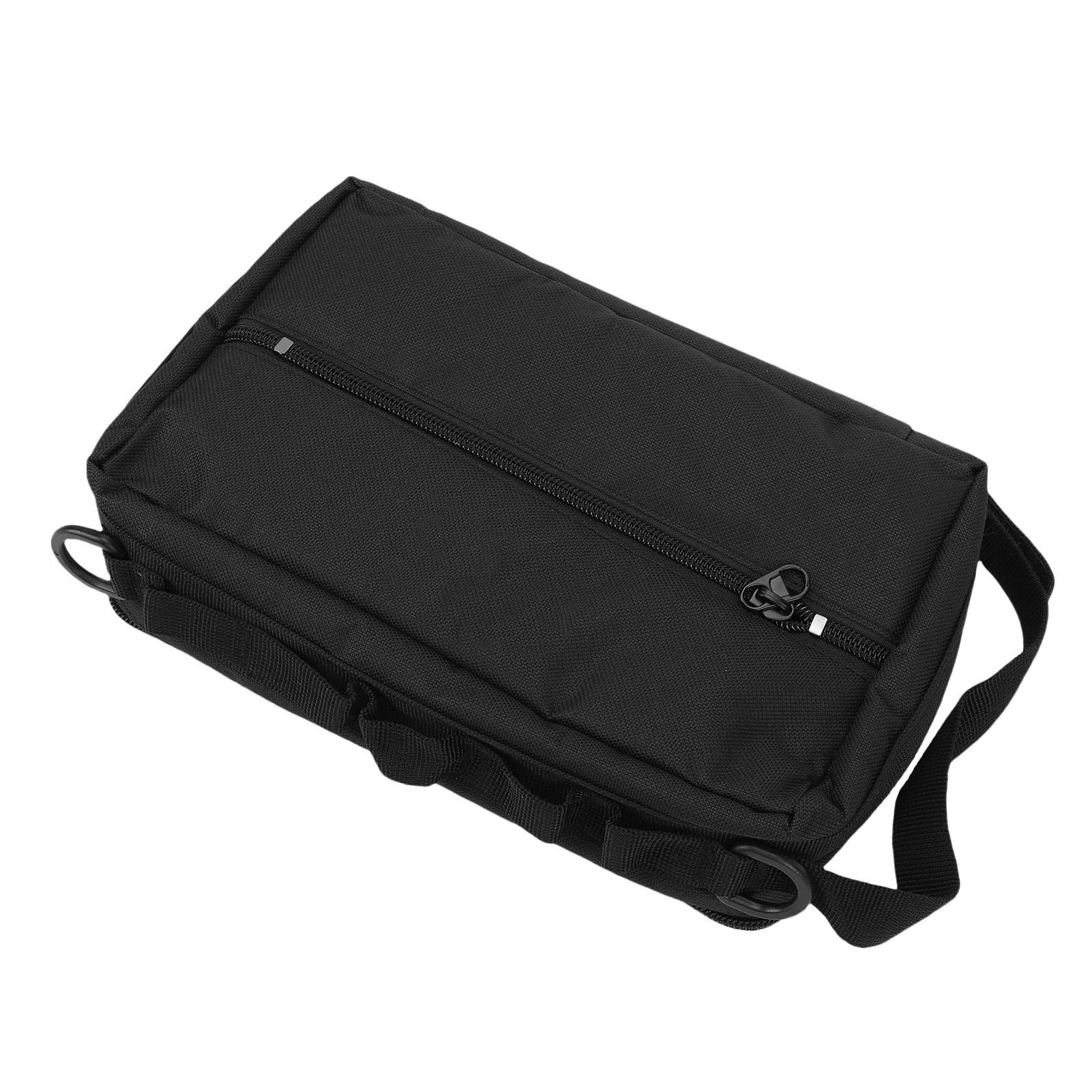 Camping Utensils Bag Water Proof Oxford Cloth Portable Hanging Camping Tissue Storage Bag for Outdoor BBQ RV
