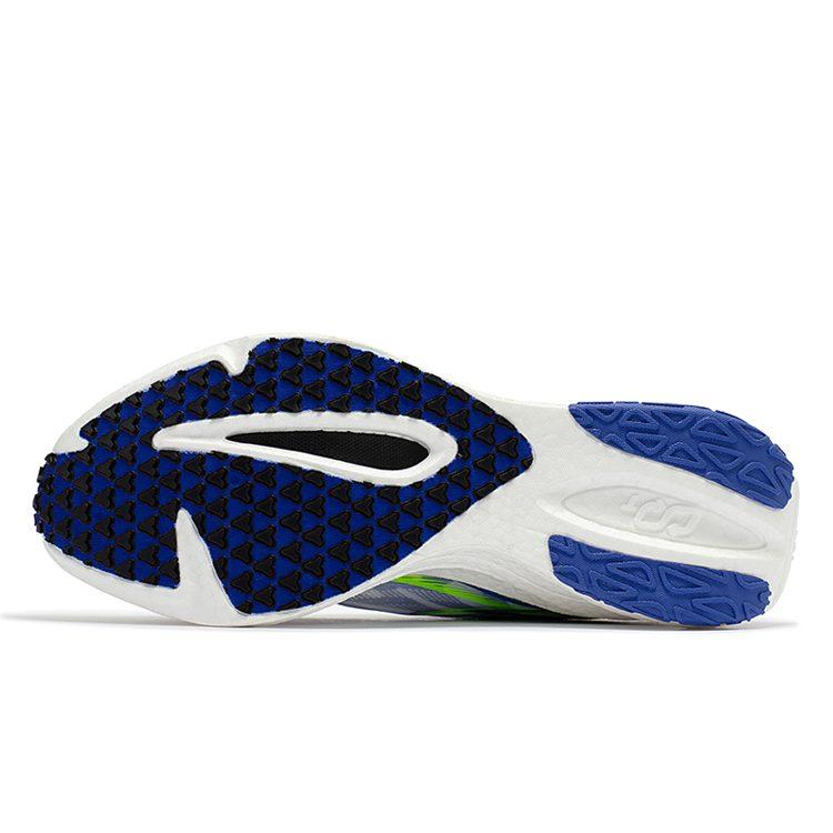 361 Speed 2 Pro Cushioning Slip Resistant Lightweight Low Top Long Distance Running Shoes Unisex White Blue 672332206-7