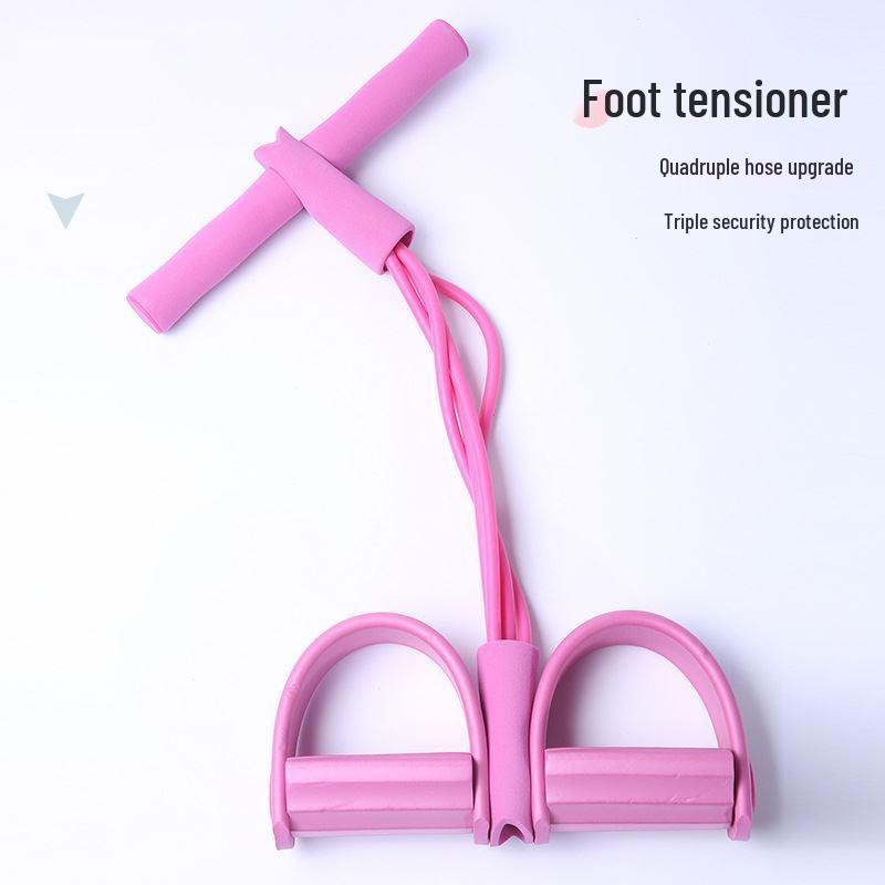Sit-up Assist Resistance Band: Pilates & Yoga Slimming Abdominal Exercise Tool