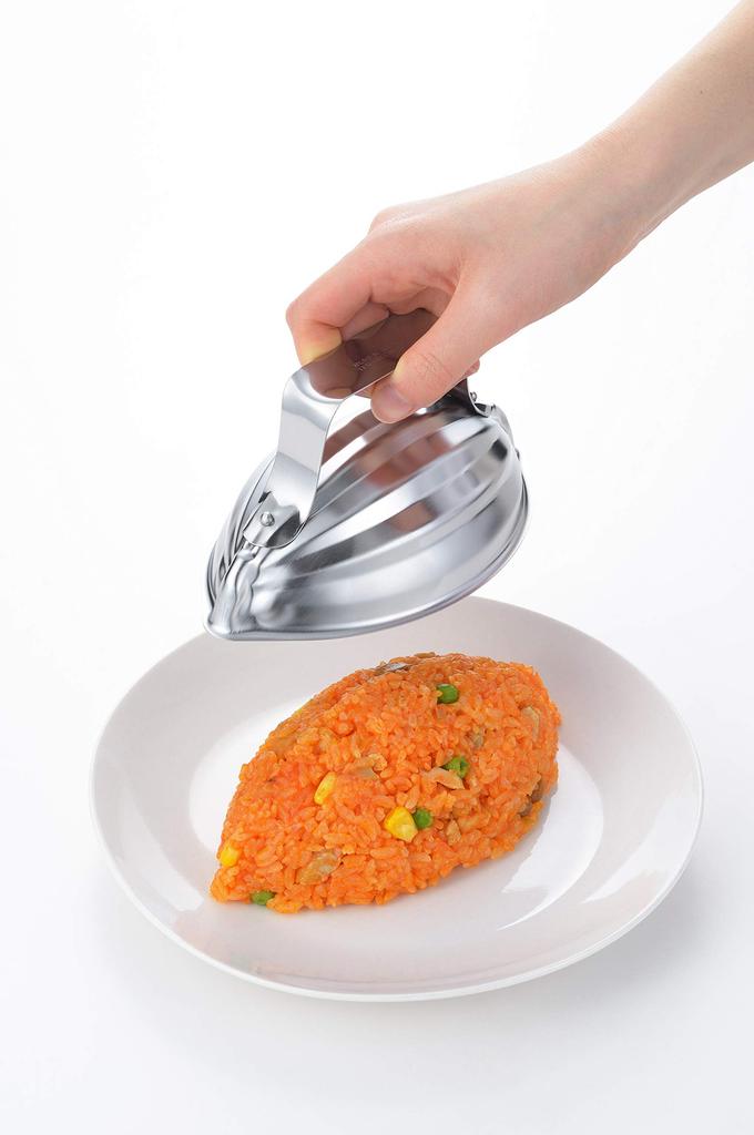 Yoshikawa YJ2791, Made In Japan, Lemon-Shaped Rice Mold, 240ml (approximately 1.5 Cups of Rice), Gift Wrapping Available