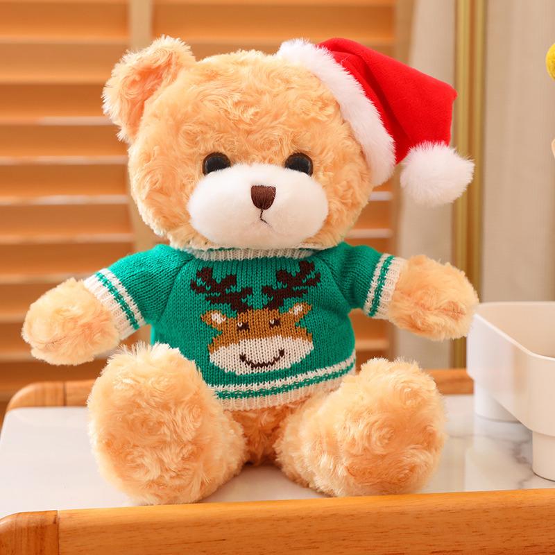 Christmas Teddy Bear Plush Toy Bear Doll Hug Bear To Give Your Best Friend To Children Christmas Birthday Gift