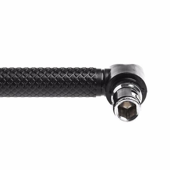 Ny mini 6,35 mm L-formet skrutrekker med dobbel hode, bits hylsenøkkel rutine