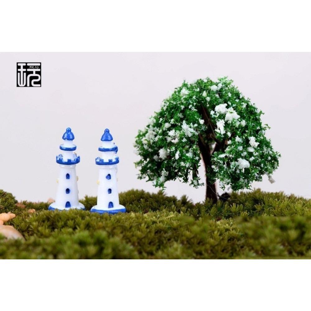 6 buc/set turn far plastic mini zâne grădină miniaturi gnomi DIY bonsai/terariu/suculente/micro mușchi peisaj decor