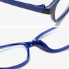 Black Red Frame Square Finished Myopia Glasses Women Full Frame Shortsighted Eyewear 0 -100 -150 -200 -250 -300 To -600