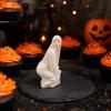 Halloween Ghost Figurine, Funny 3D Printed Scream Ghost Statue for Desk, Tabletop, Mantel, Shelf, Spooky Home Decor