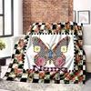 Butterfly Customize Your Name Blanket Warm Comfortable And Soft Blankets Are Suitable For Home Lunch Break Blanket Office Sofa Sofa Gift To Relatives