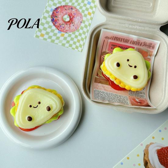 Layered Sandwich Stress Relief Toy, Slow Rising Cartoon Sandwich Squeeze Toy, Detachable Sandwich Fidget Toy for Kids Adults