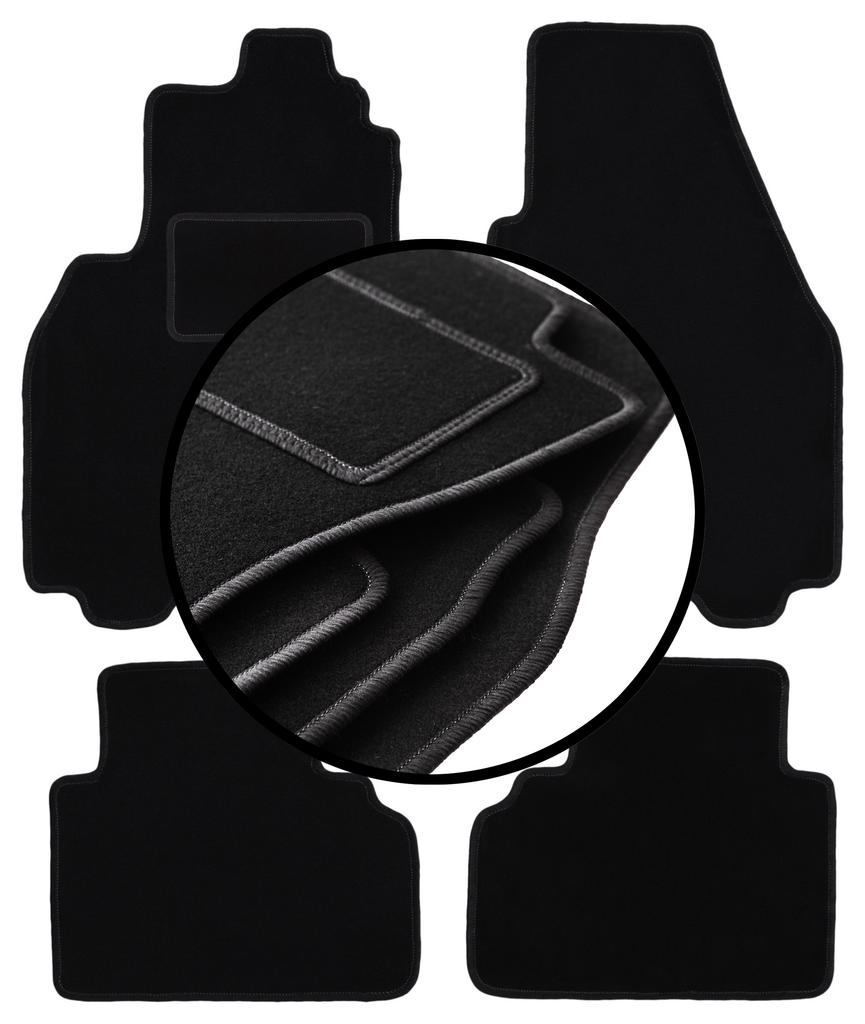 Juego completo de alfombrillas de terciopelo para: Ford Cougar coupé (1998-2004)