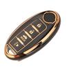 Jingyuqin Arrival TPU Car Key Shell Case Fob Cover for NISSAN Maxima Altima Versa Sentra Sunny Sylphy Teana Qashqai X-Trail Juke