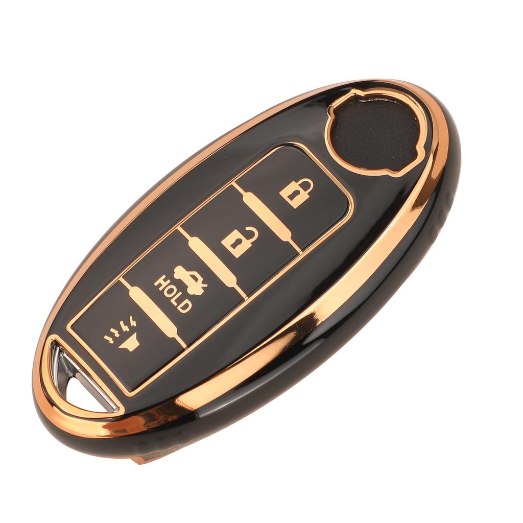 Jingyuqin Arrival TPU Car Key Shell Case Fob Cover for NISSAN Maxima Altima Versa Sentra Sunny Sylphy Teana Qashqai X-Trail Juke
