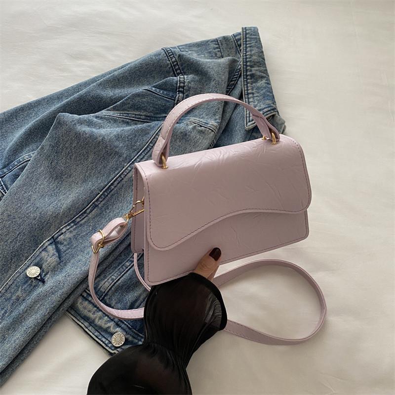 Chic Women's Fashionable Mini Handbag Versatile Pu Square Crossbody Bag Available In Multiple Colors