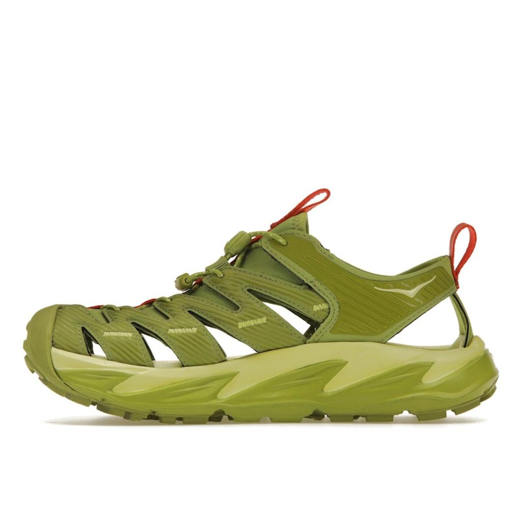HOKA Hopara Sandale Dunkles Zitronengelb Unisex Sneaker Grün Leuchtend-Grün 1123112-DCLG