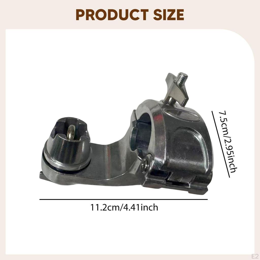 Flange Support Mounting Bracket Drum Percussion Accessory Hardware Adjustable