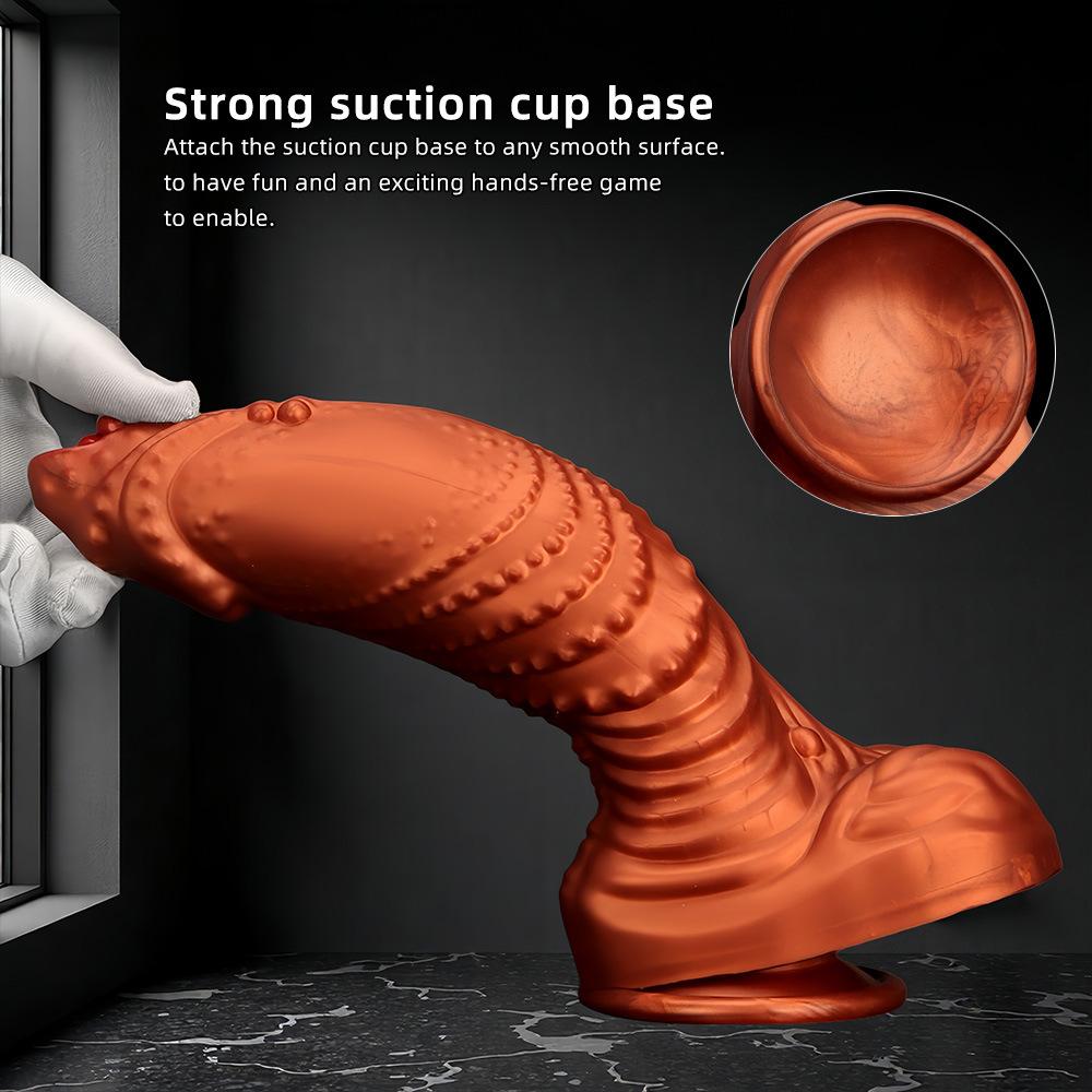 Dildo mare din silicon lichid, penis simulat, dop anal, fisting, jucărie sexuală, strap-on, penis, penis mare, penis realist