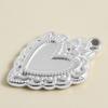 6pcs High Quality Assorted Stainless Steel Heart Charms For Jewelry Making Bracelets Keychain Pendant DIY Women Men Pendant Bulk