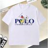 2026 Sommer Neu Luxusmarke Amerikanischer Frühling/Sommer Druck Reitsport Pendler Komfort Sportbekleidung Herren und Damen T-Shirts