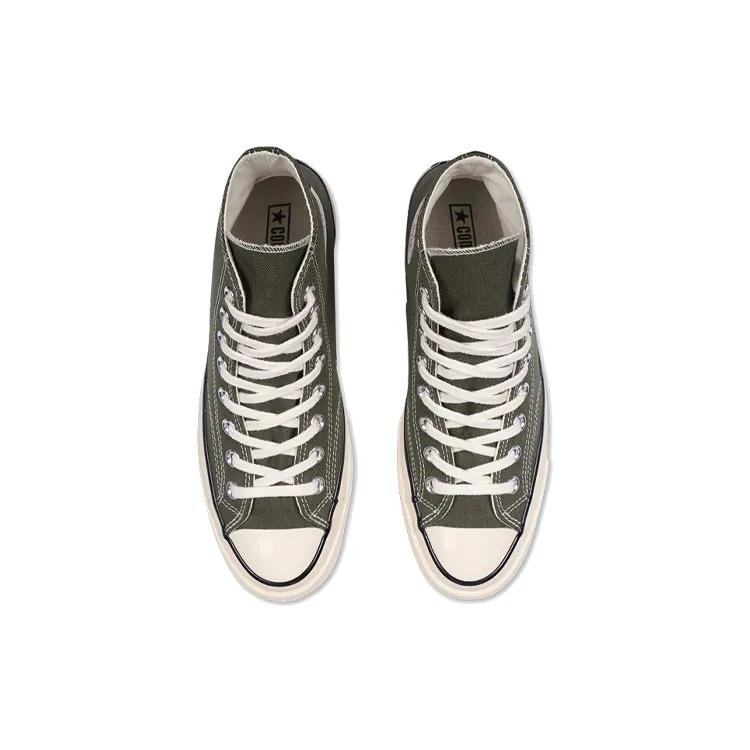Converse Chuck 70 Vintage Canvas Hi Top 'Olive' (Unisex) Olive Canvas Shoes 159771C