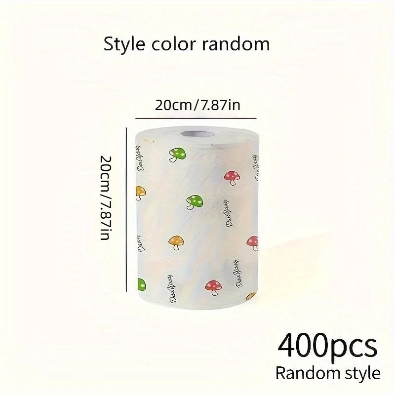 400pcs Kitchen Towel Absorbent Non-Stick Oil Durable Washable Ideal for Kitchen/Car/Living Room/Toilet/Bedroom Cleaning Supplies