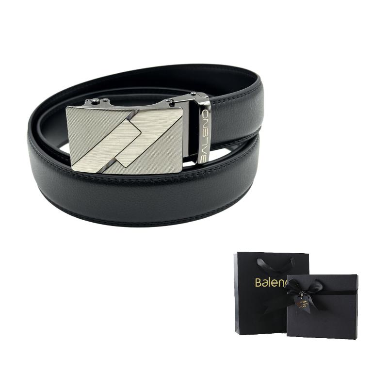 BALENO Split Cow Leather Belts Unisex 3.5cm 9825540A428