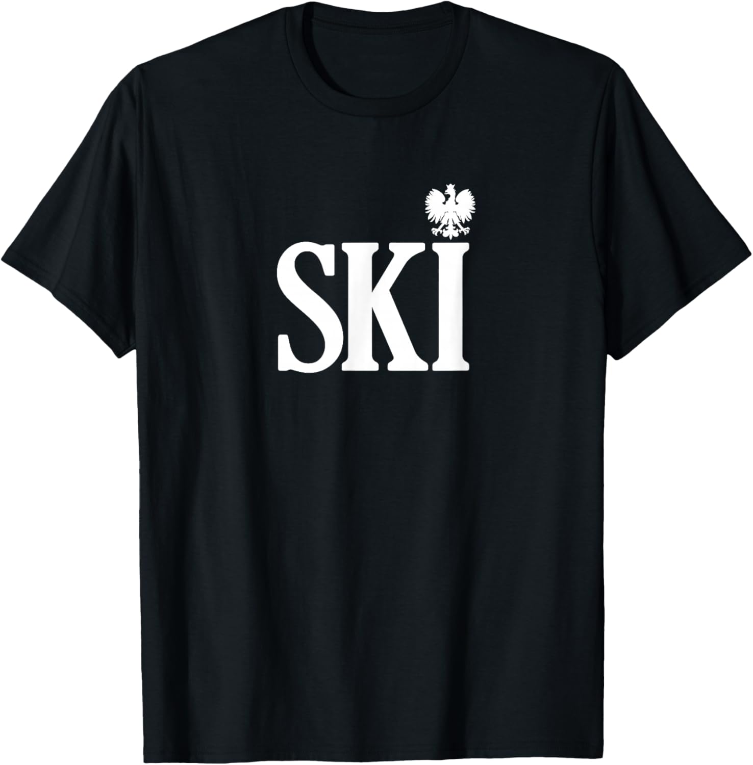 

SKI Polish Eagle Surname Ending Men S Casual Breathable Graphic Tee S разноцветный