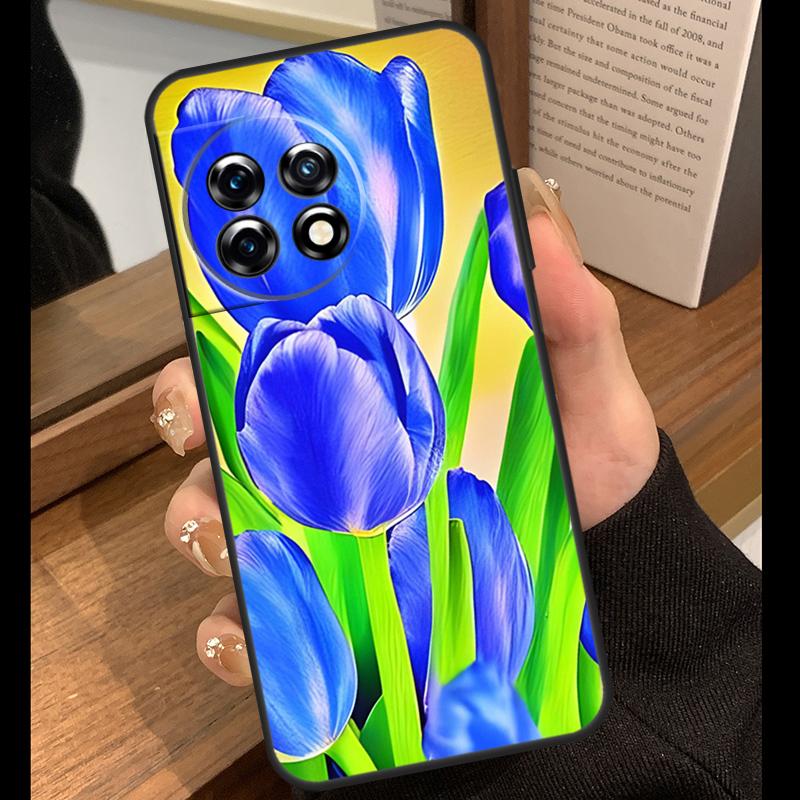 

Tulips Flower Spring Case For OnePlus Nord 5 CE 2 3 4 Lite N20 N30 OnePlus 15 R 13R 12R 10T 13T 10 11 12 13 Cover OnePlus 12
