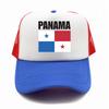 Panama Flag Trucker Hat Adult Adjustable Mesh Net Country Fans Baseball Cap Summer Sunshade Breathable Gift Hats