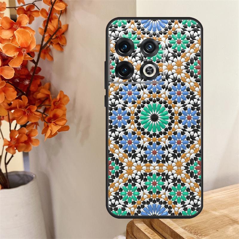 Moroccan Tile Funda For OnePlus 13 13R 12 12R 11 10 Pro 8T 10T OnePlus Nord 4 CE 2 3 Lite N10 N20 N30 Case