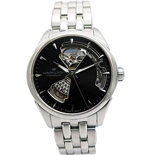 

Hamilton Jazzmaster OPEN HEART AUTO 36mm Black H32215130 [Item] чорний
