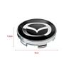 4 Stück 60mm Auto Radnabenkappe Felgenemblem Abdeckung Aufkleber Für Mazda 3 6 CX5 2 CX3 CX9 MX5 RX8 Axela 5 323 626 Demio Atenza MS