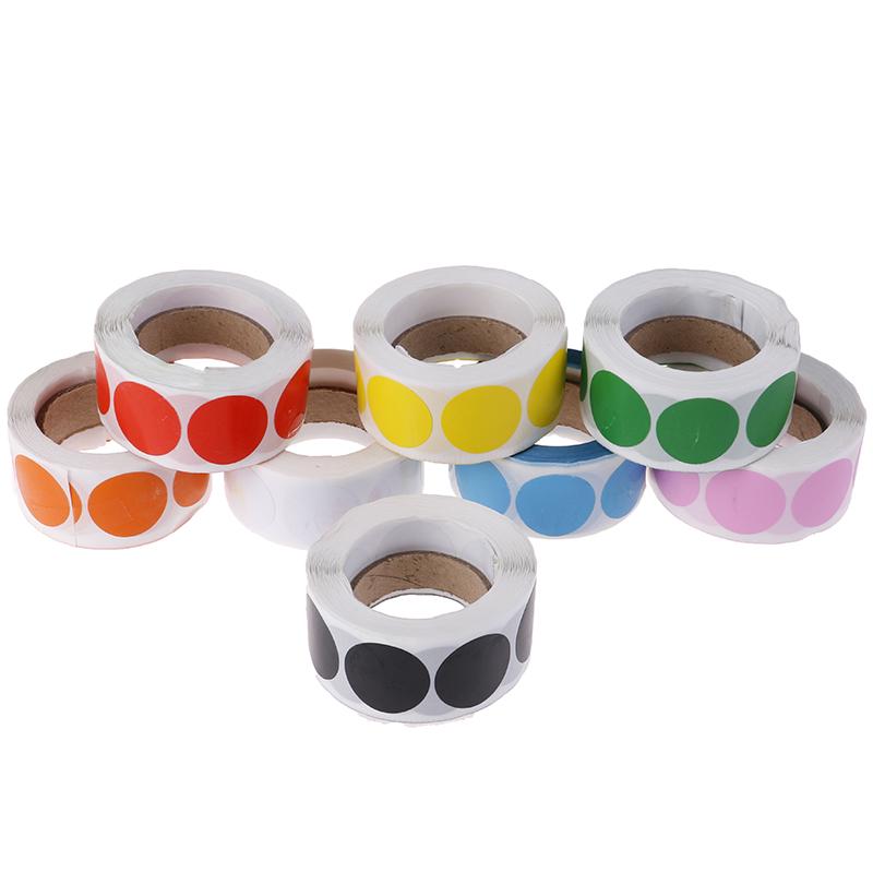 500pcs Color Code Dot Labels stickers stationery sticker Party Decoratioj$