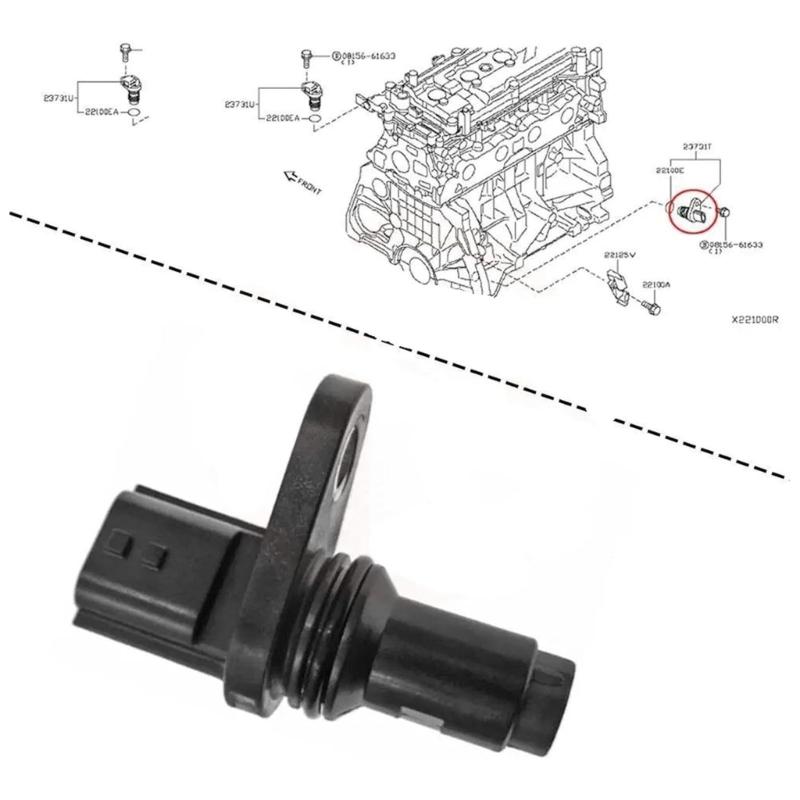 Engine Camshaft Sensor For NV200 1.8L 2.0L Model Precise Crank Positioning Component 23731-1VA0A 23731-ED01A 23731-EN20A
