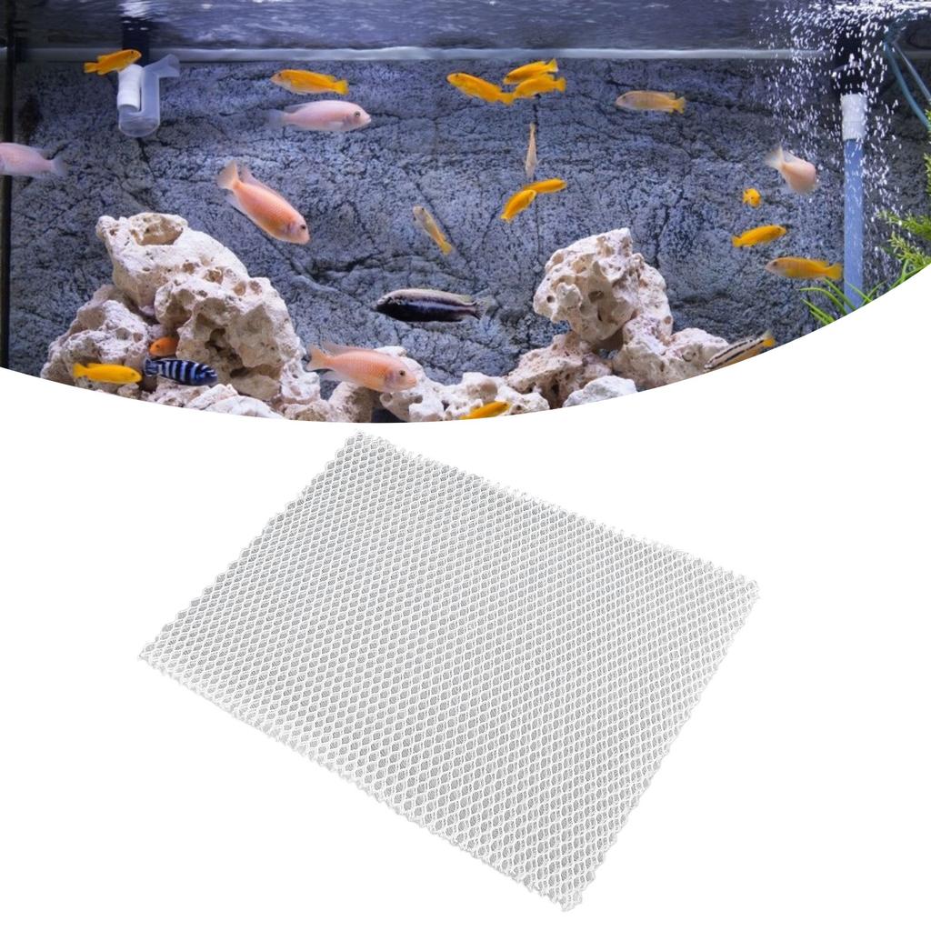 Aquarium Filter Cotton Cuttable Washable Professional Hydrophobic Fish   Filter Pad Media