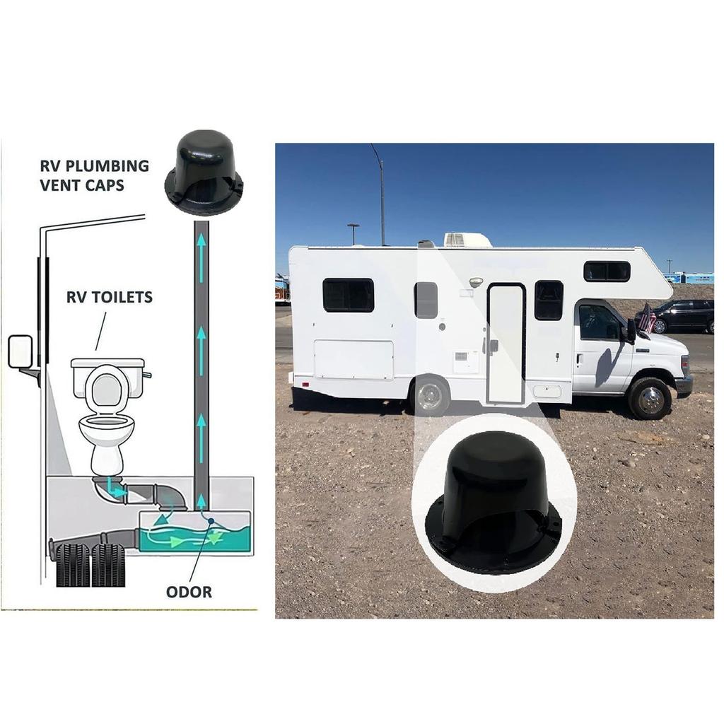 Easy To Install Motorhomes Campers Exhaust Outlet Roof Ventilation Covers For Long Term Use In Various Weather Condition