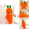 Adorable Carrot Sleeping Pillow Soft Stuffed Animal Plush Toy For Kids And Adults