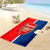 The Gunners logo Print Beach Towel, Large Soft Quick Dry Towel for Beach Camping Swimming