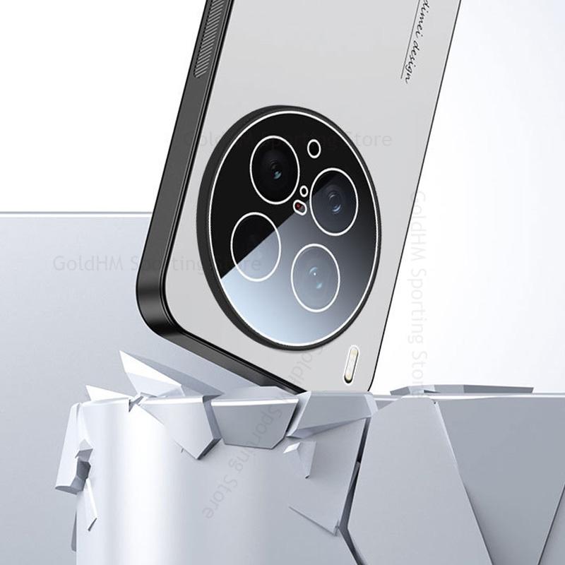 HD Fólie na objektiv Kroužkový stojánek Držák Pouzdro na telefon Pro vivo X200 Ultra 360° Neviditelný držák Matný Odolný Kryt Pro Vivo X200S X200 Pro