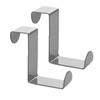 Hooks & Hangers 2Pcs Home Storage Stainless Steel Self Hanging Over Cabinet Door Hooks